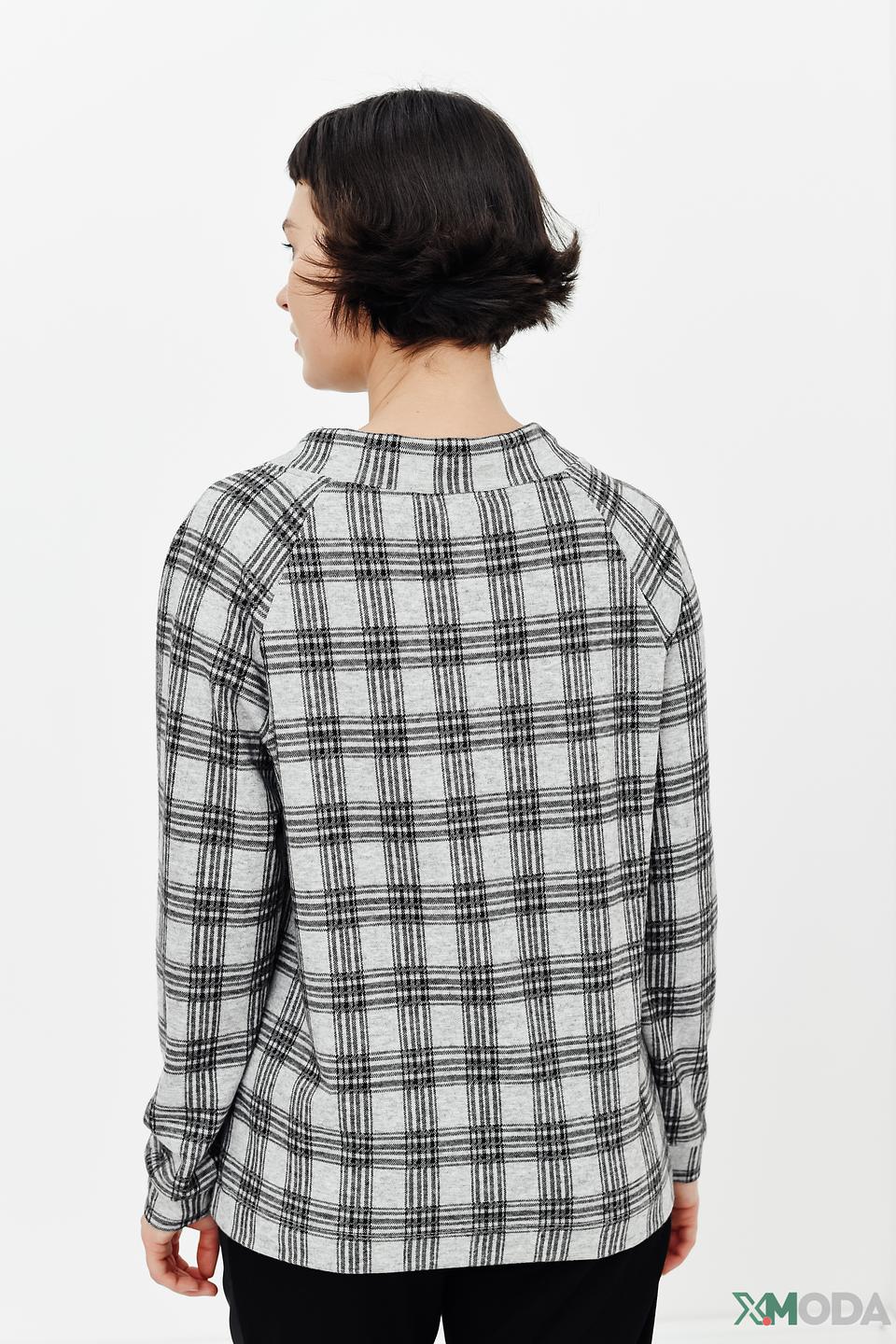 Пуловер Monari в клетку