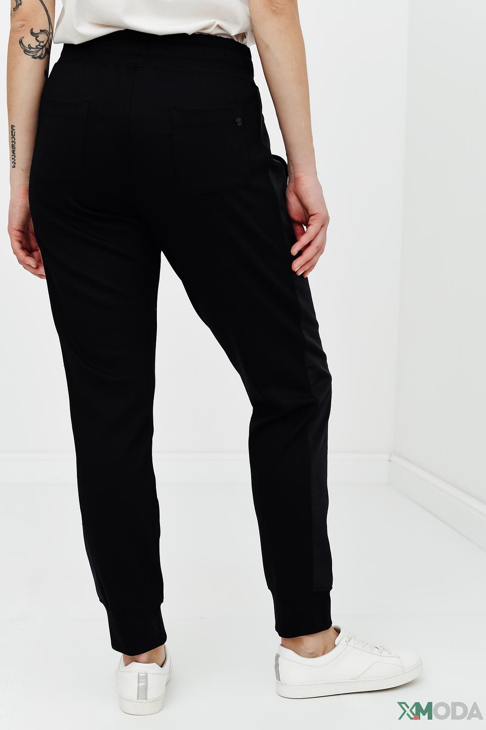 Брюки Monari черные с манжетами