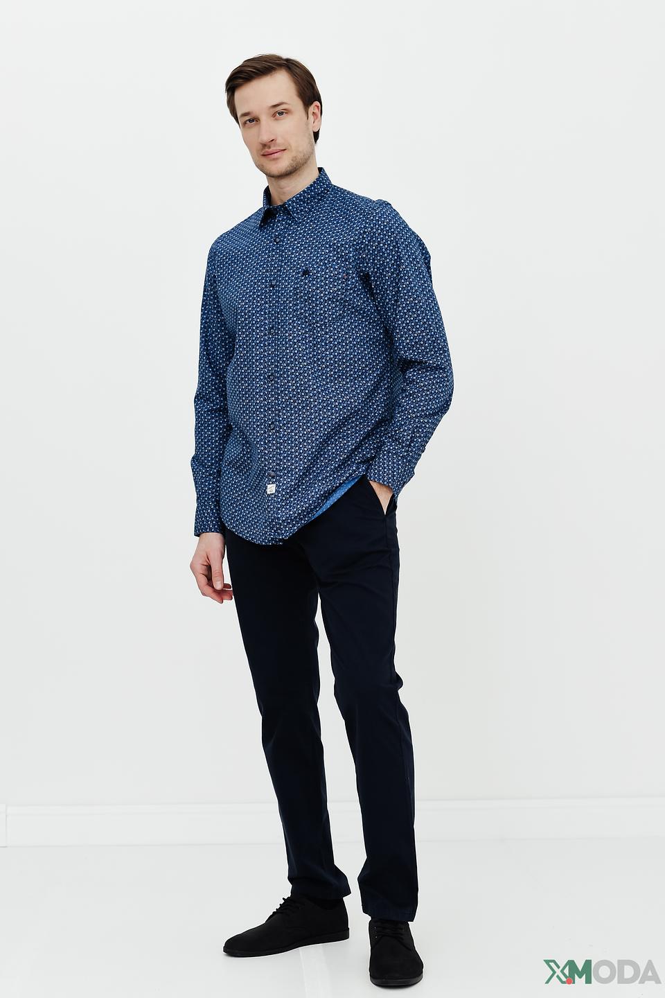 Брюки Bugatti темно-синие