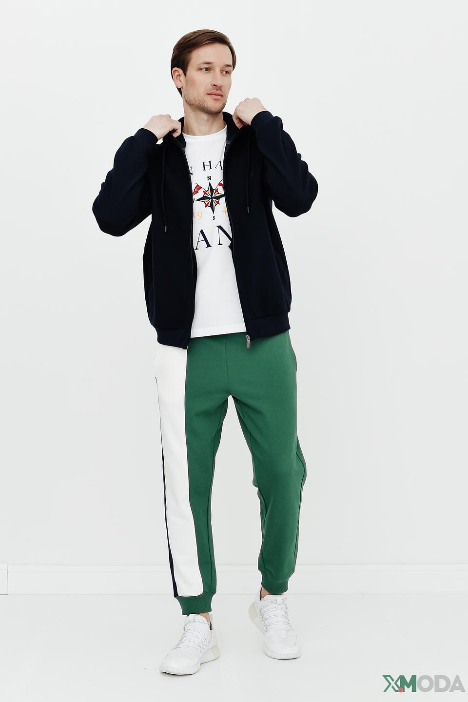 Кардиган Monte Carlo с капюшоном чёрный