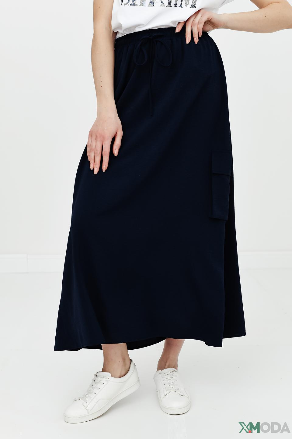 Юбка Rich and Royal тёмно-синяя