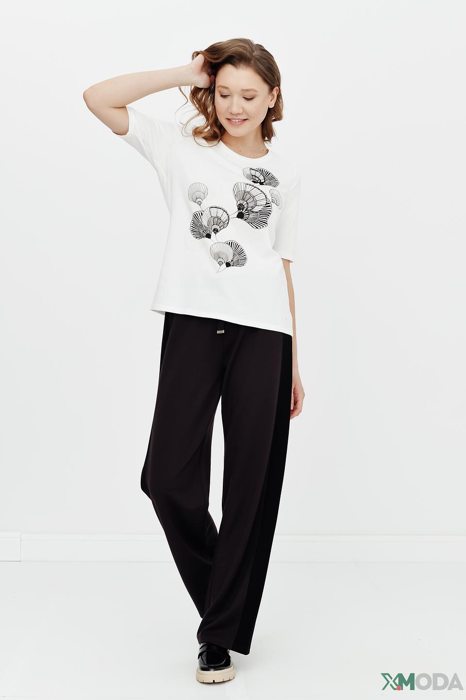 Брюки Betty Barclay черные с поясом