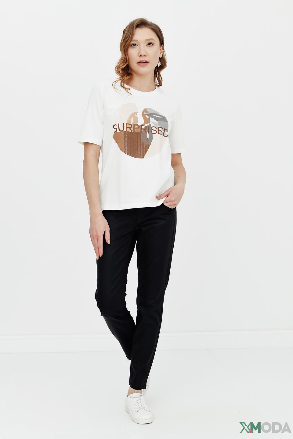 Брюки Taifun черные скинни