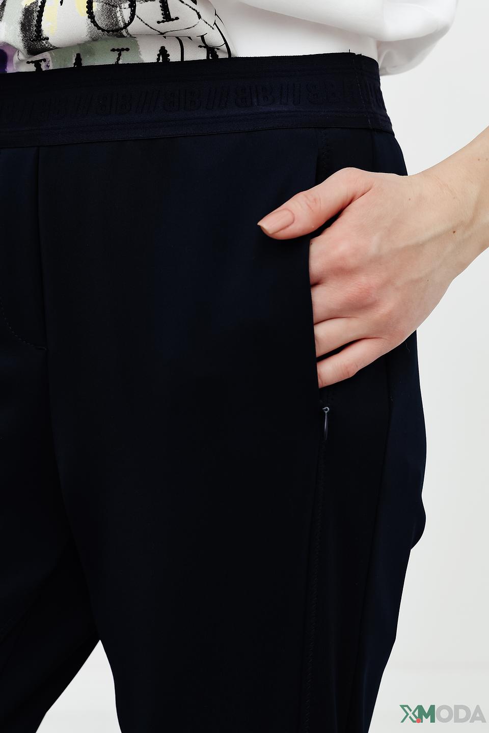 Брюки Bianca классические темно-синие