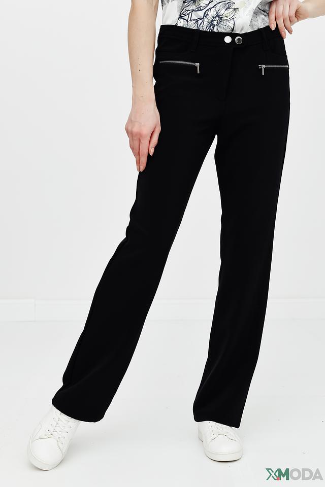 Брюки Betty Barclay чёрные с молниями