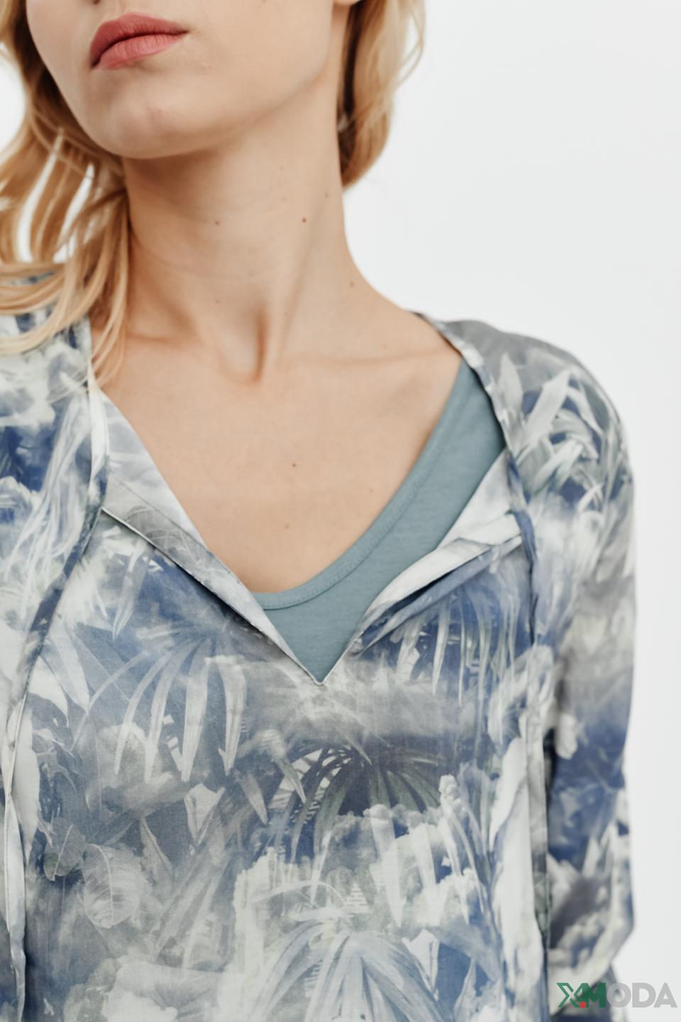 Платье Lecomte с цветочным принтом