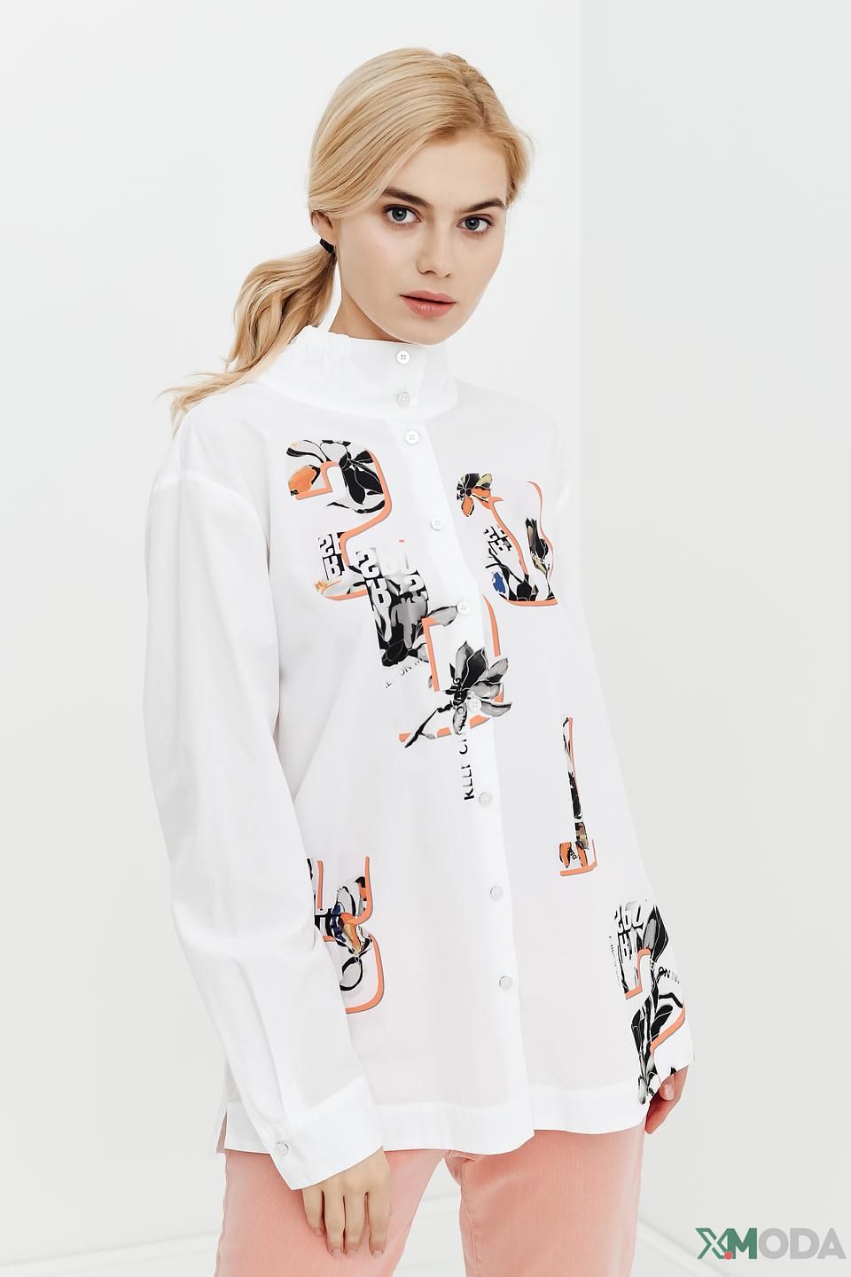 Блуза Marc Cain с принтом