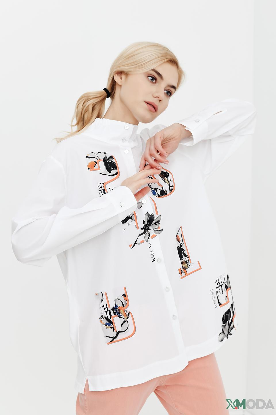 Блуза Marc Cain с принтом