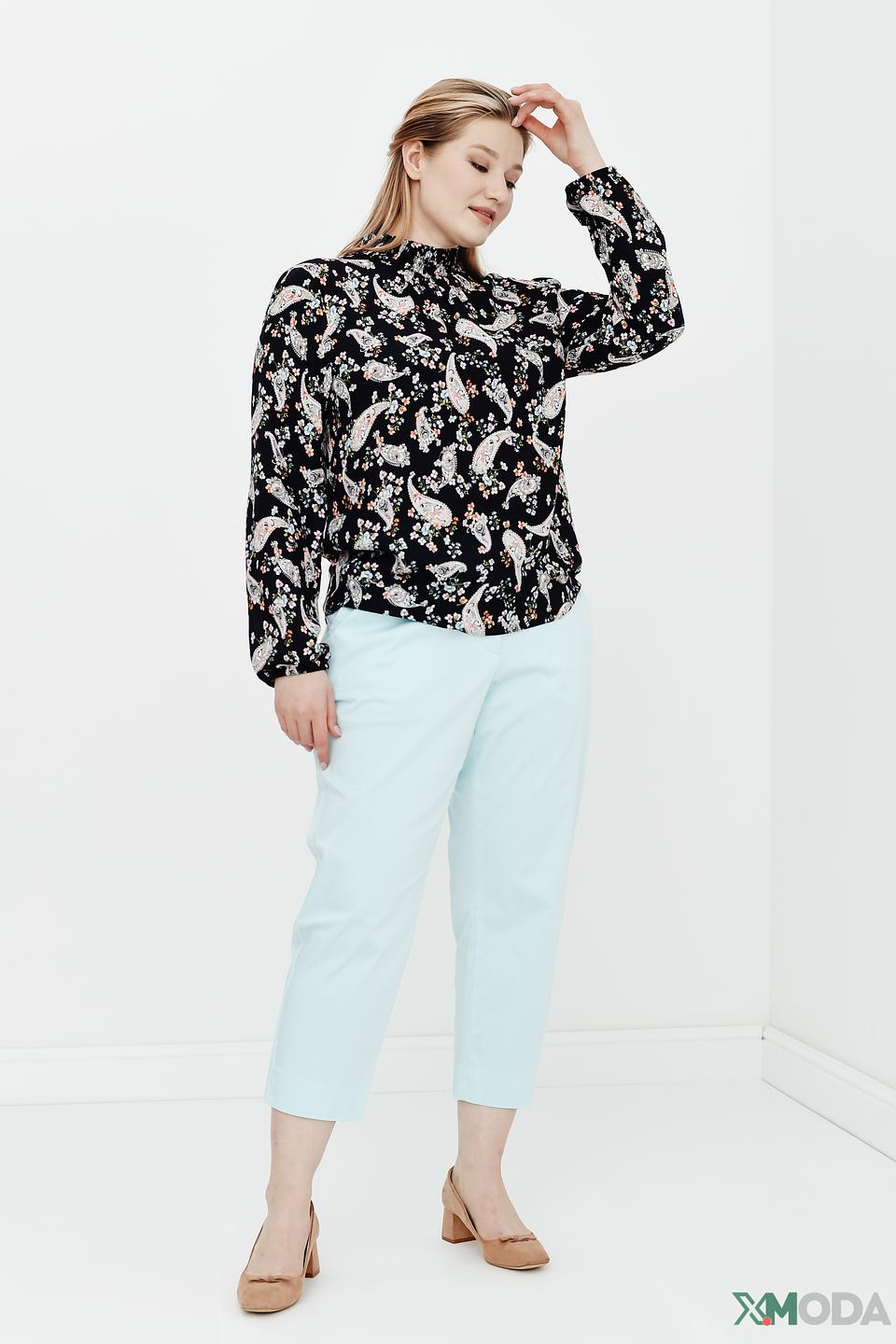 Блуза Thomas Rabe с принтом пейсли