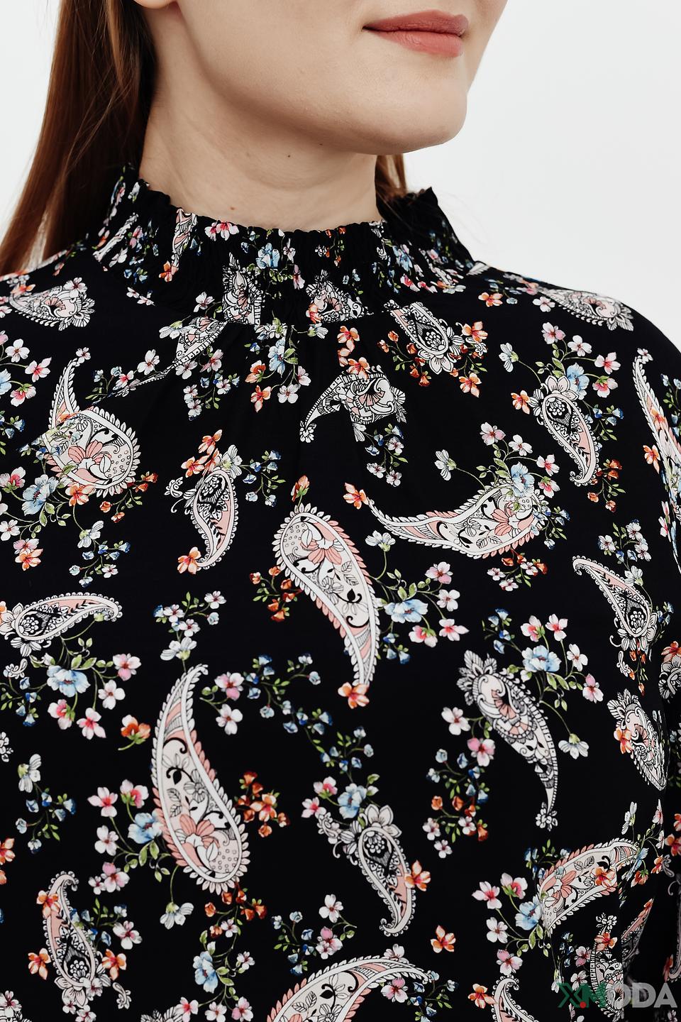 Блуза Thomas Rabe с принтом пейсли