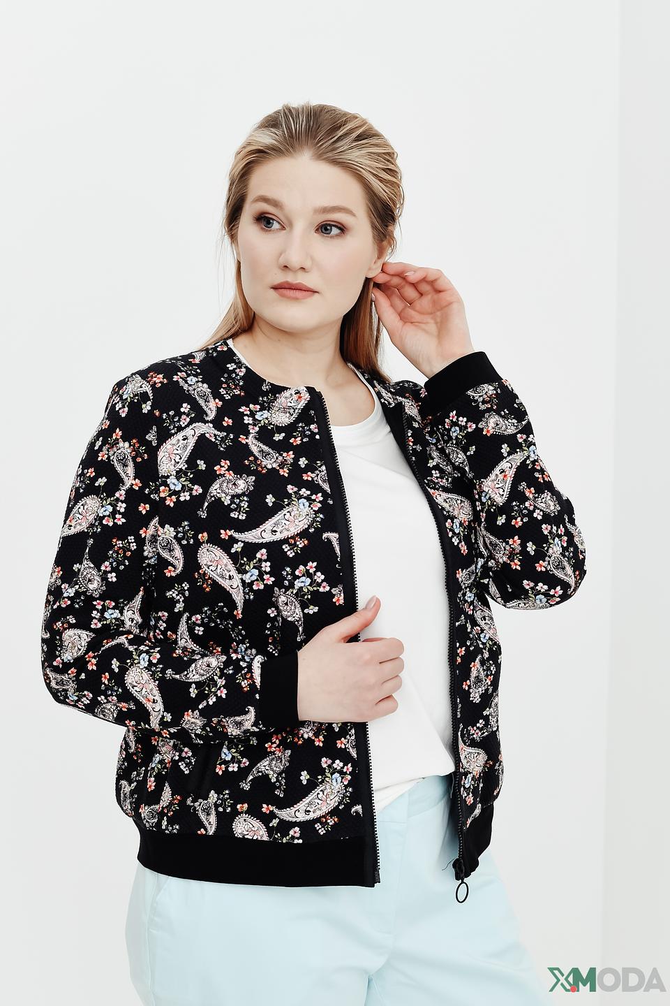 Жакет Thomas Rabe с цветочным принтом