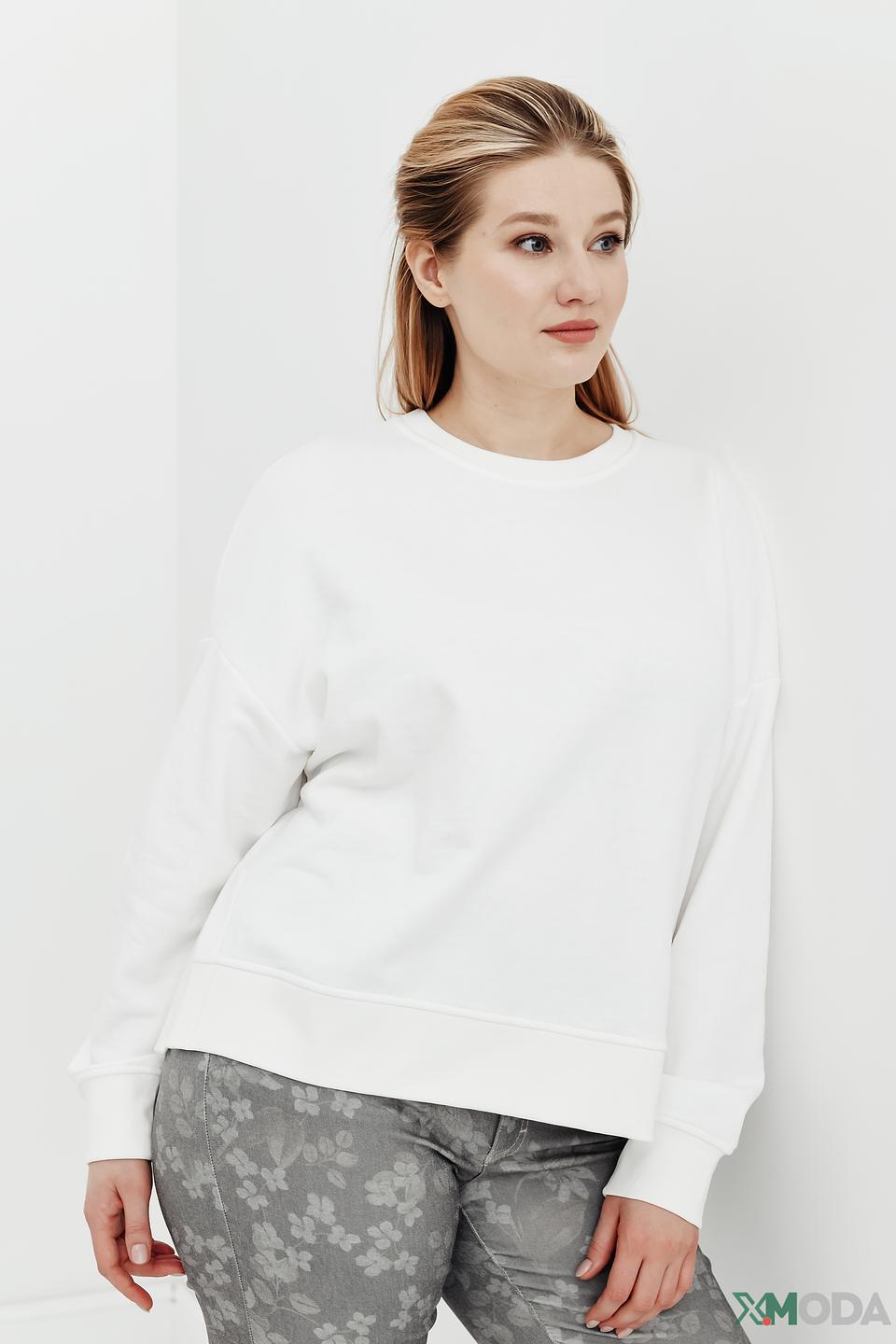 Пуловер Gerry Weber белый с рукавом-фонариком