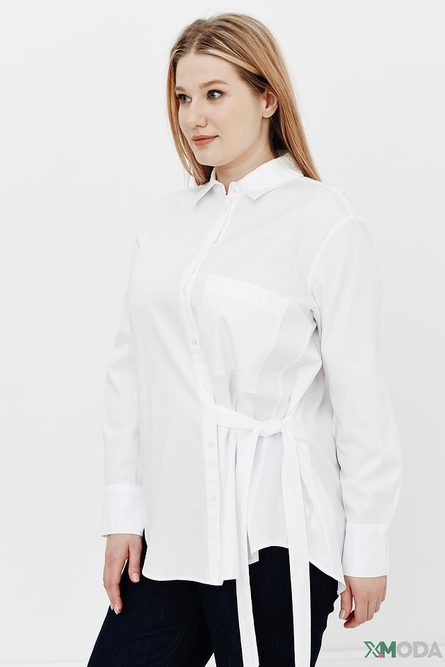 Рубашка Gerry Weber EDITION белая с завязкой