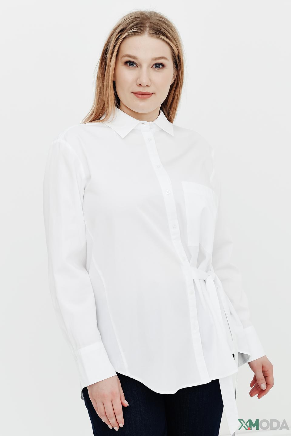 Рубашка Gerry Weber EDITION белая с завязкой