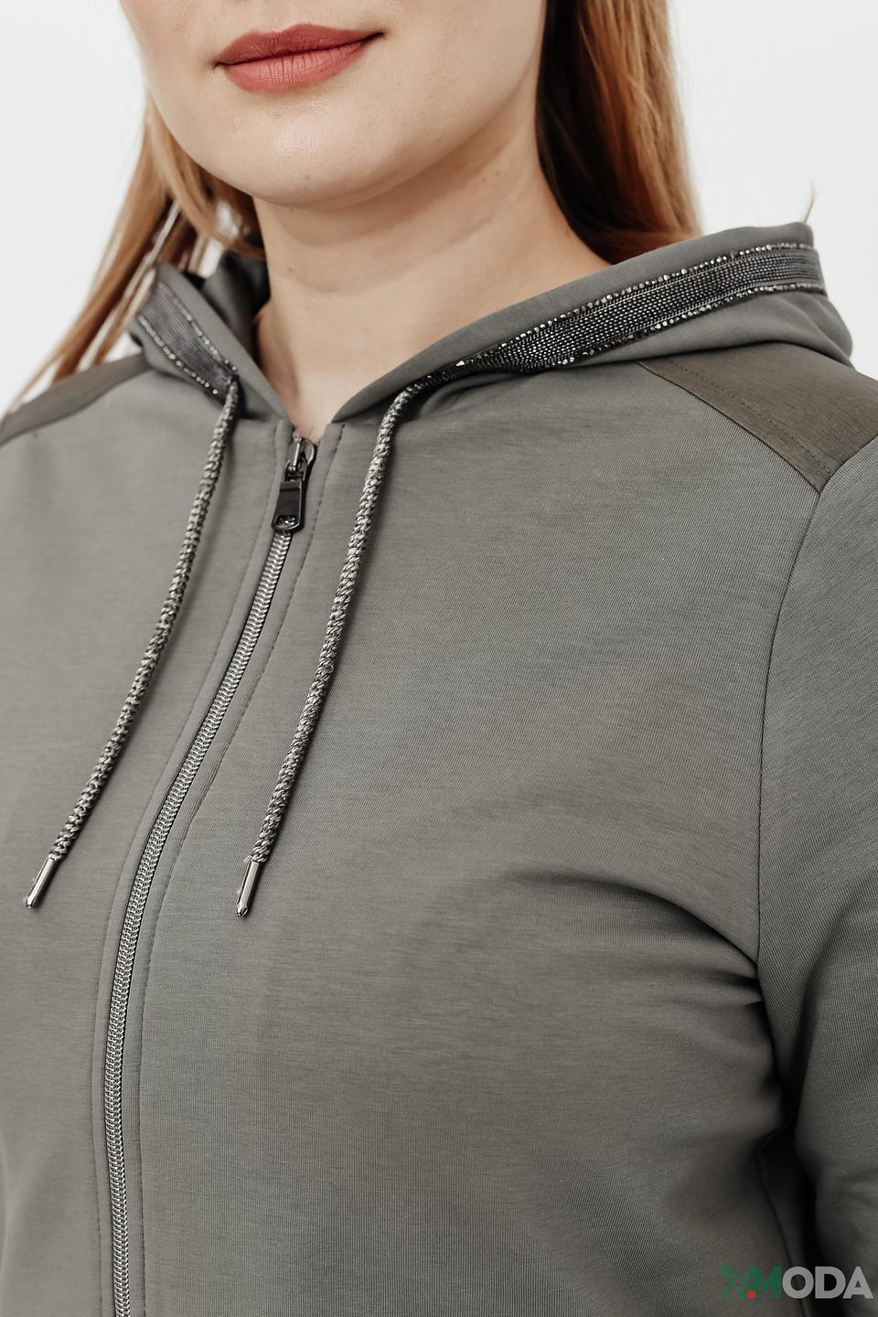 Жакет Thomas Rabe хаки с капюшоном