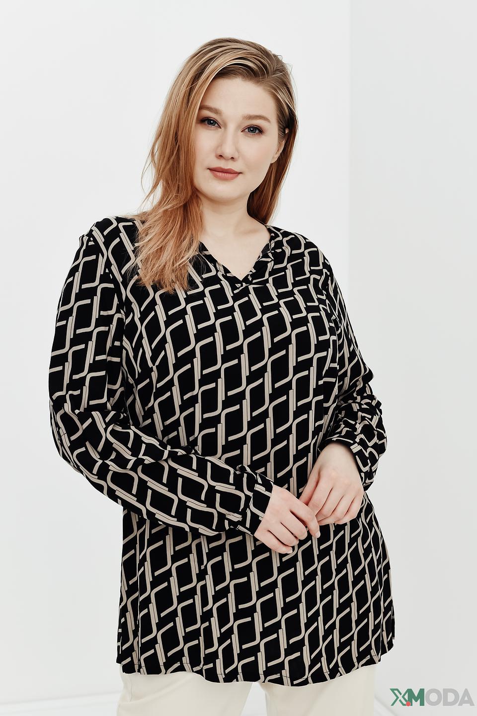 Блуза Doris Streich в клетку