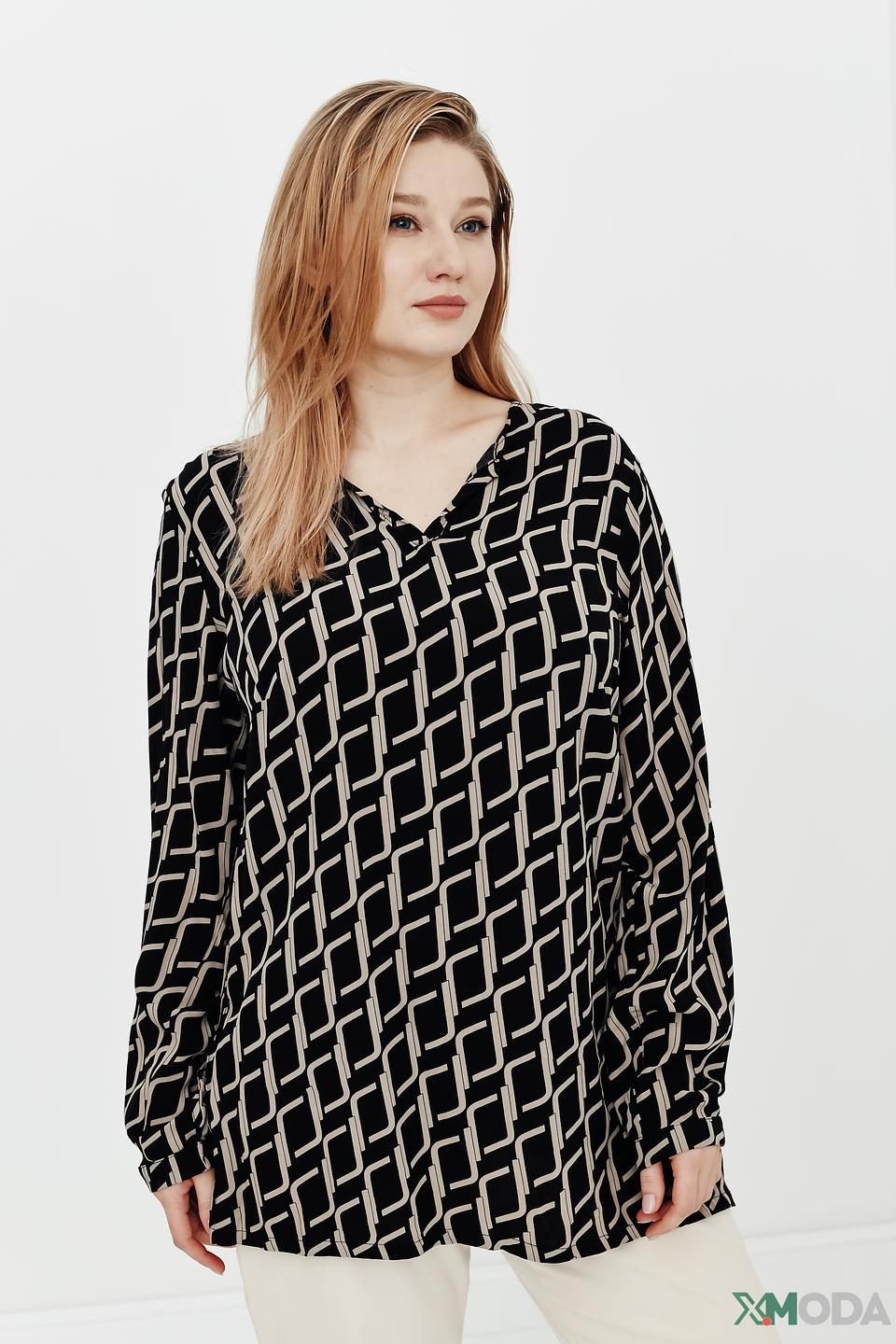 Блуза Doris Streich в клетку