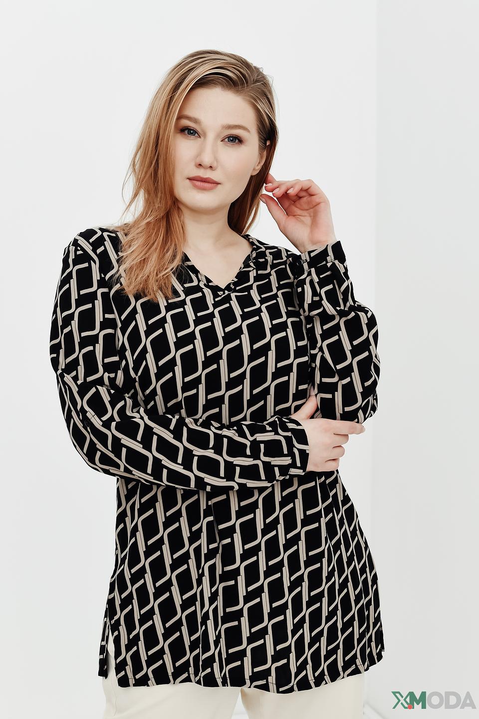 Блуза Doris Streich в клетку