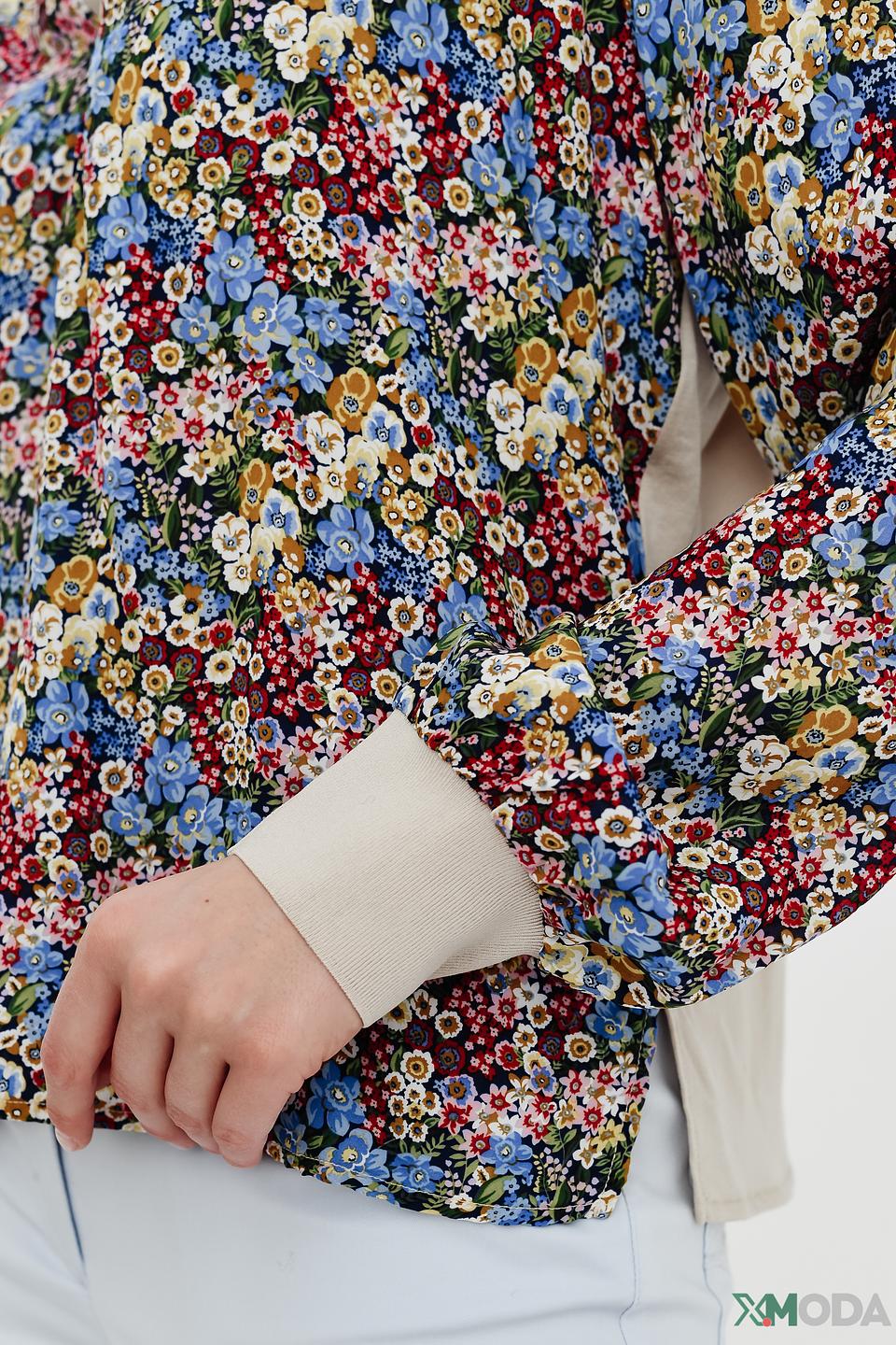 Блуза Rich and Royal с цветочным принтом