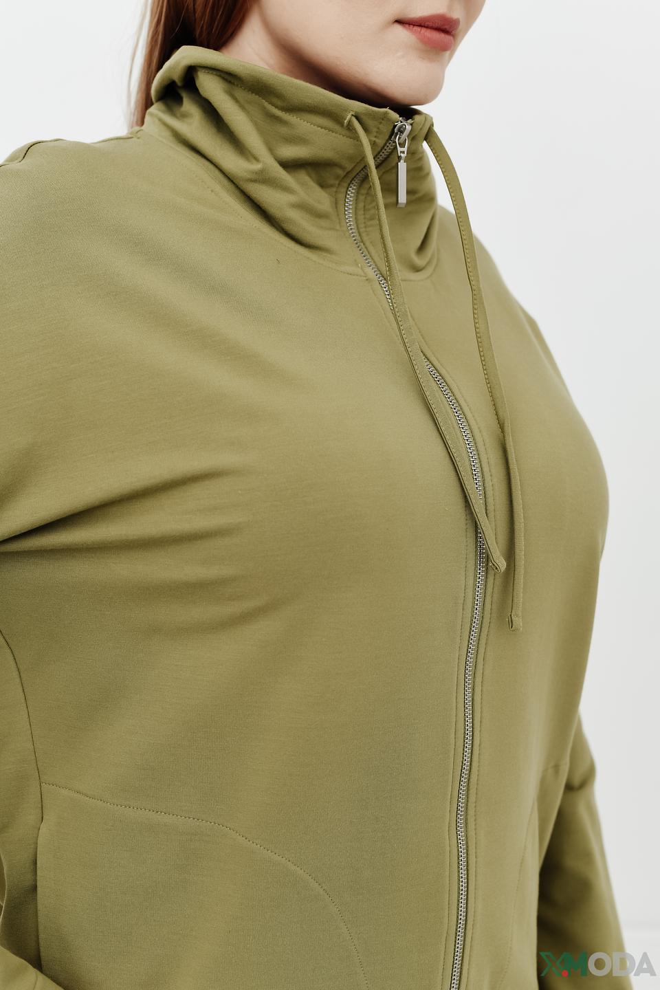 Толстовка Gerry Weber хаки на молнии