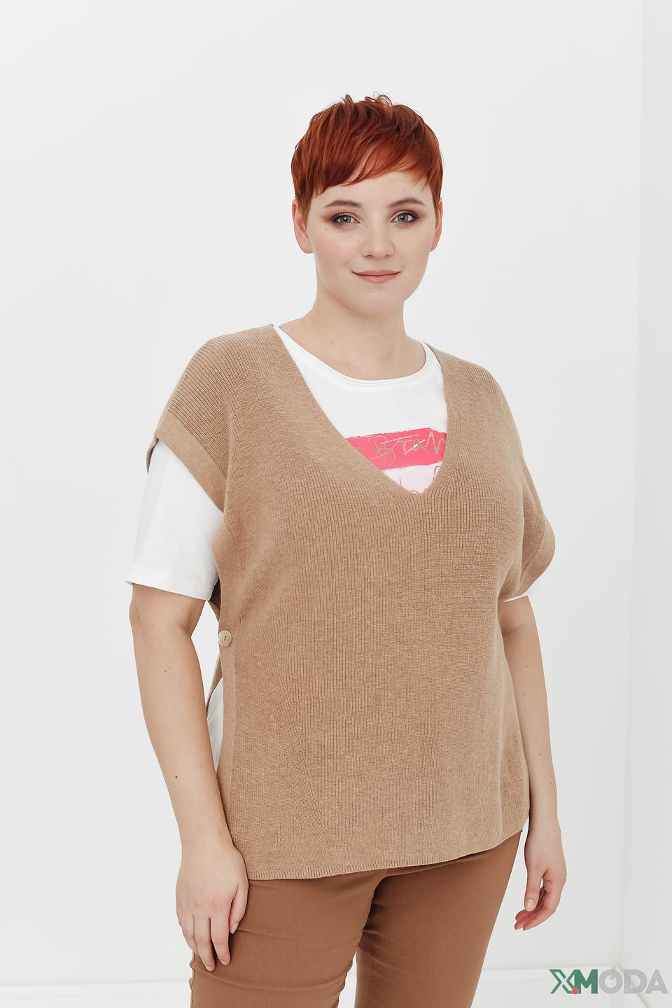 Жилет Via Appia DUE бежевый