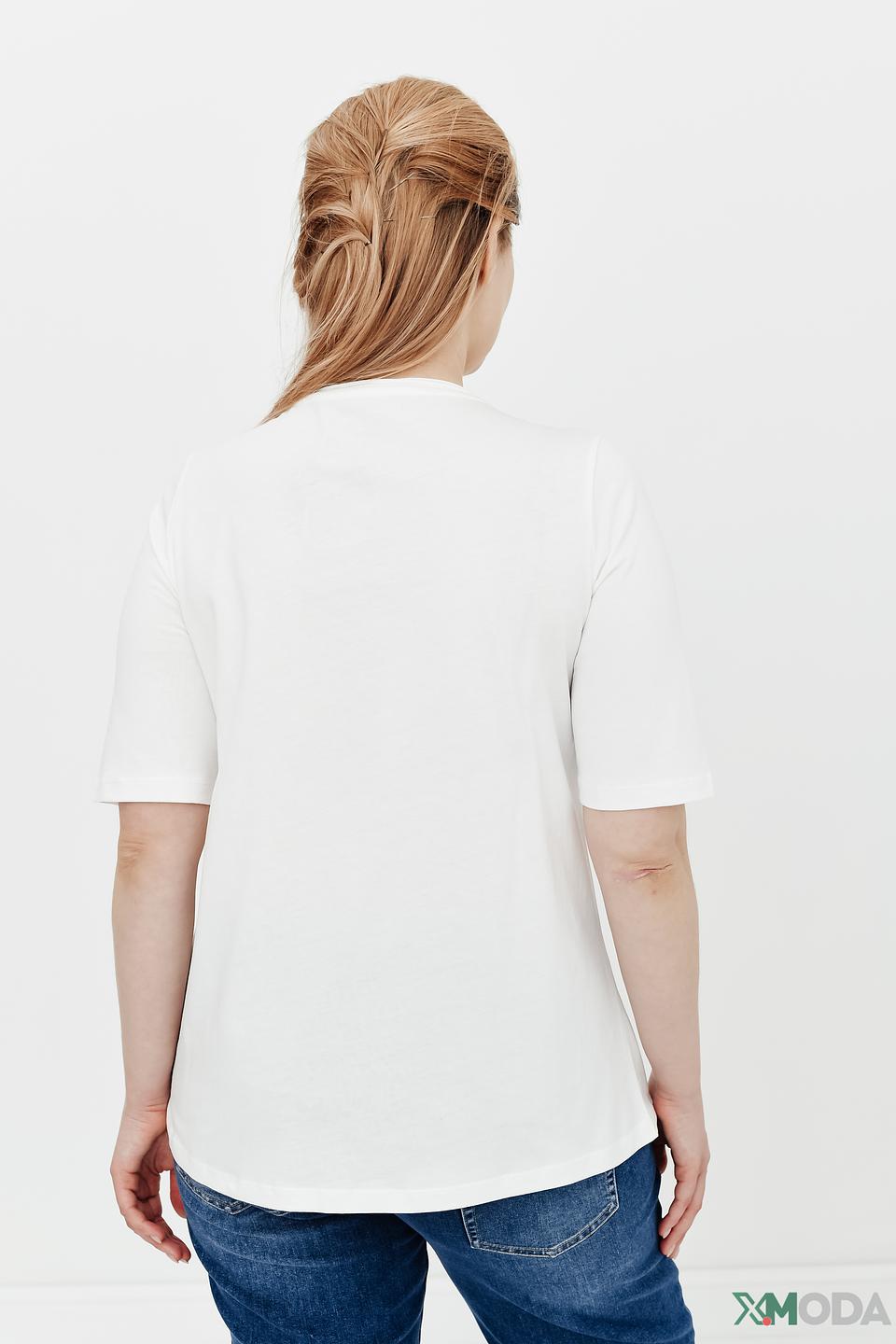 Футболка Via Appia с принтом Happy