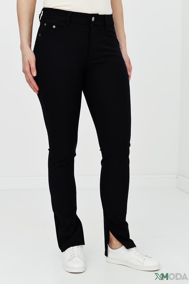 Брюки MAC с разрезами чёрные