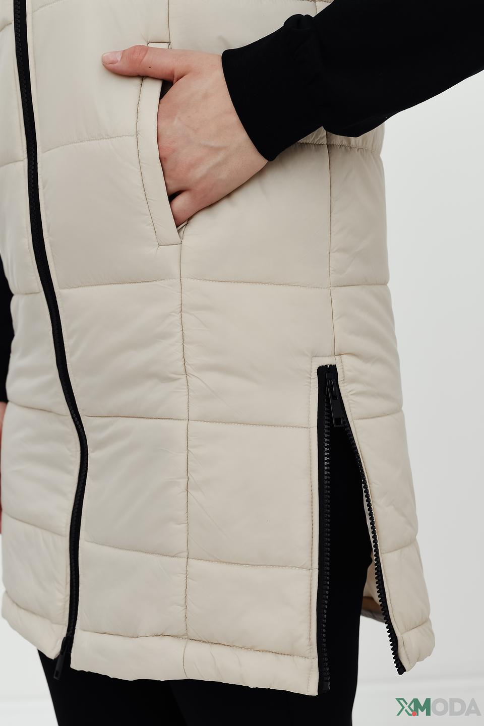 Жилет Via Appia стеганый бежевый