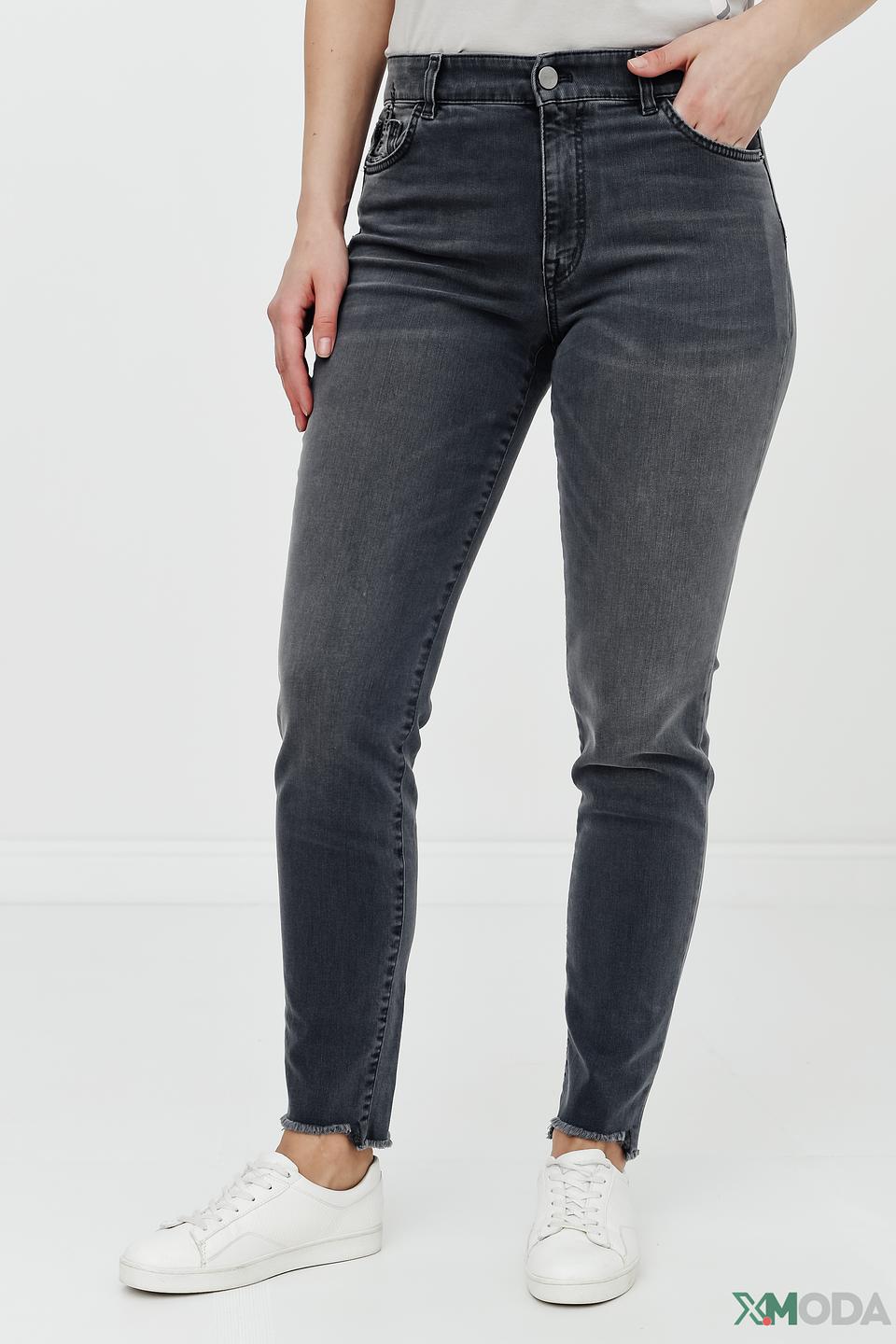 Джинсы Skinny Marc Cain серые