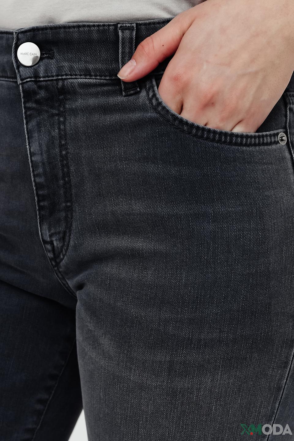 Джинсы Skinny Marc Cain серые