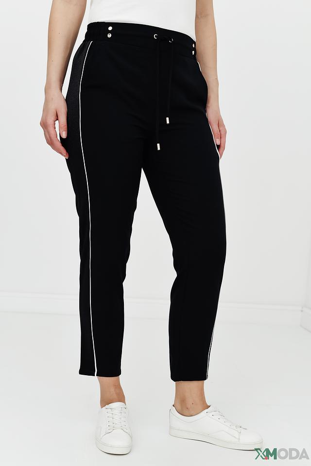 Брюки Liu-Jo чёрные с полосой