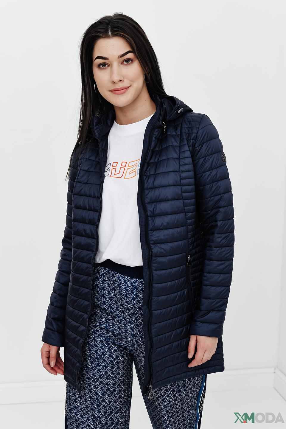 Куртка Bugatti стеганая синяя