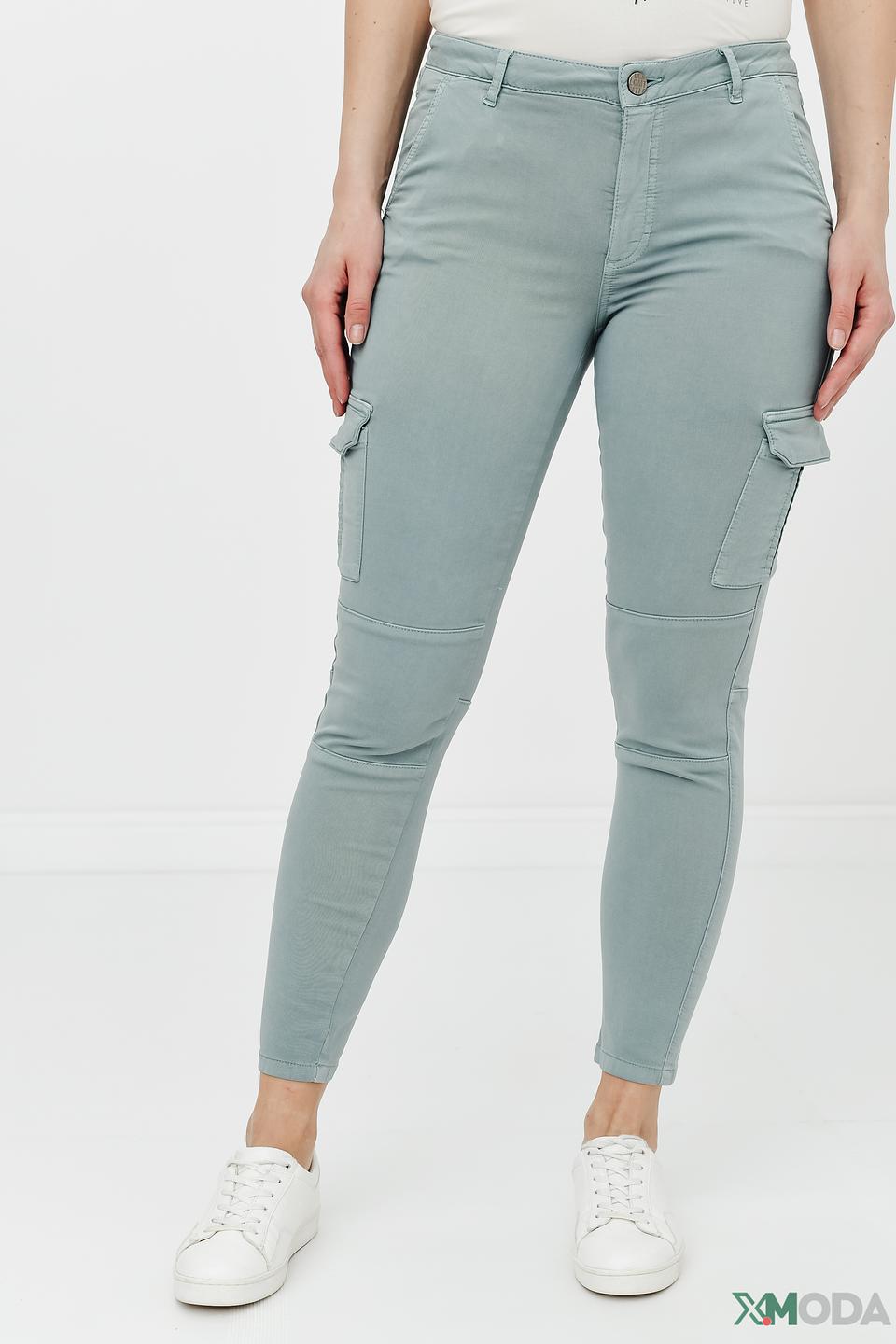 Джинсы Lecomte карго мятные