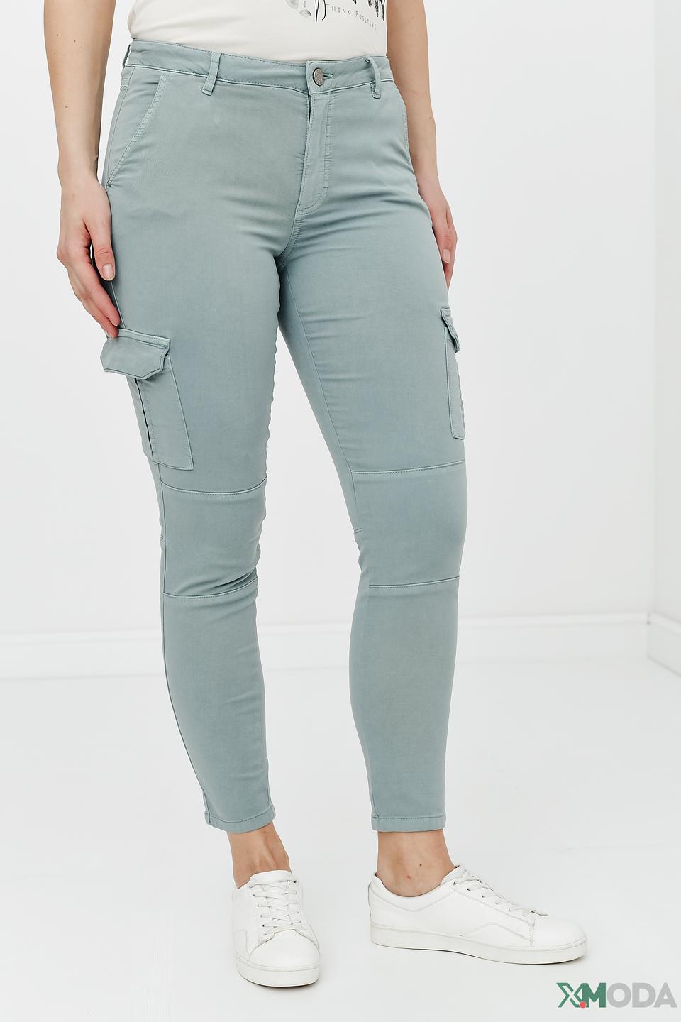 Джинсы Lecomte карго мятные