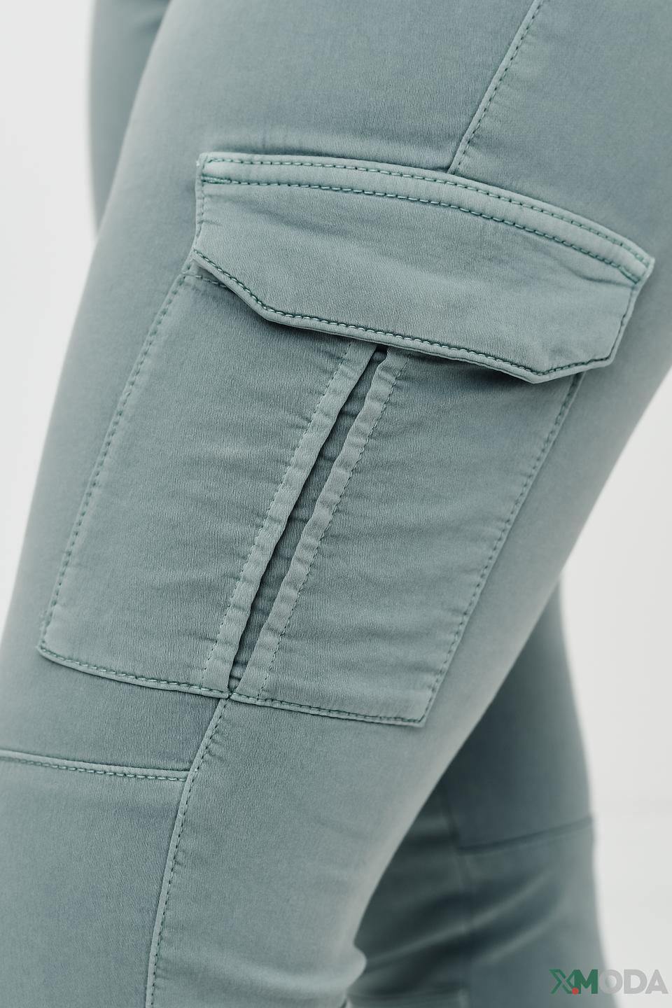 Джинсы Lecomte карго мятные