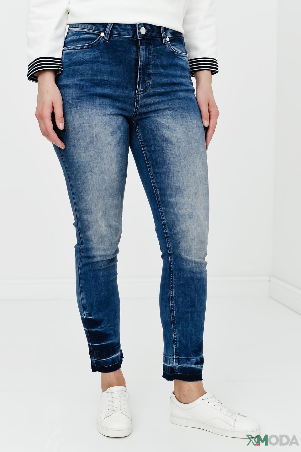 Джинсы Lecomte с потертостями