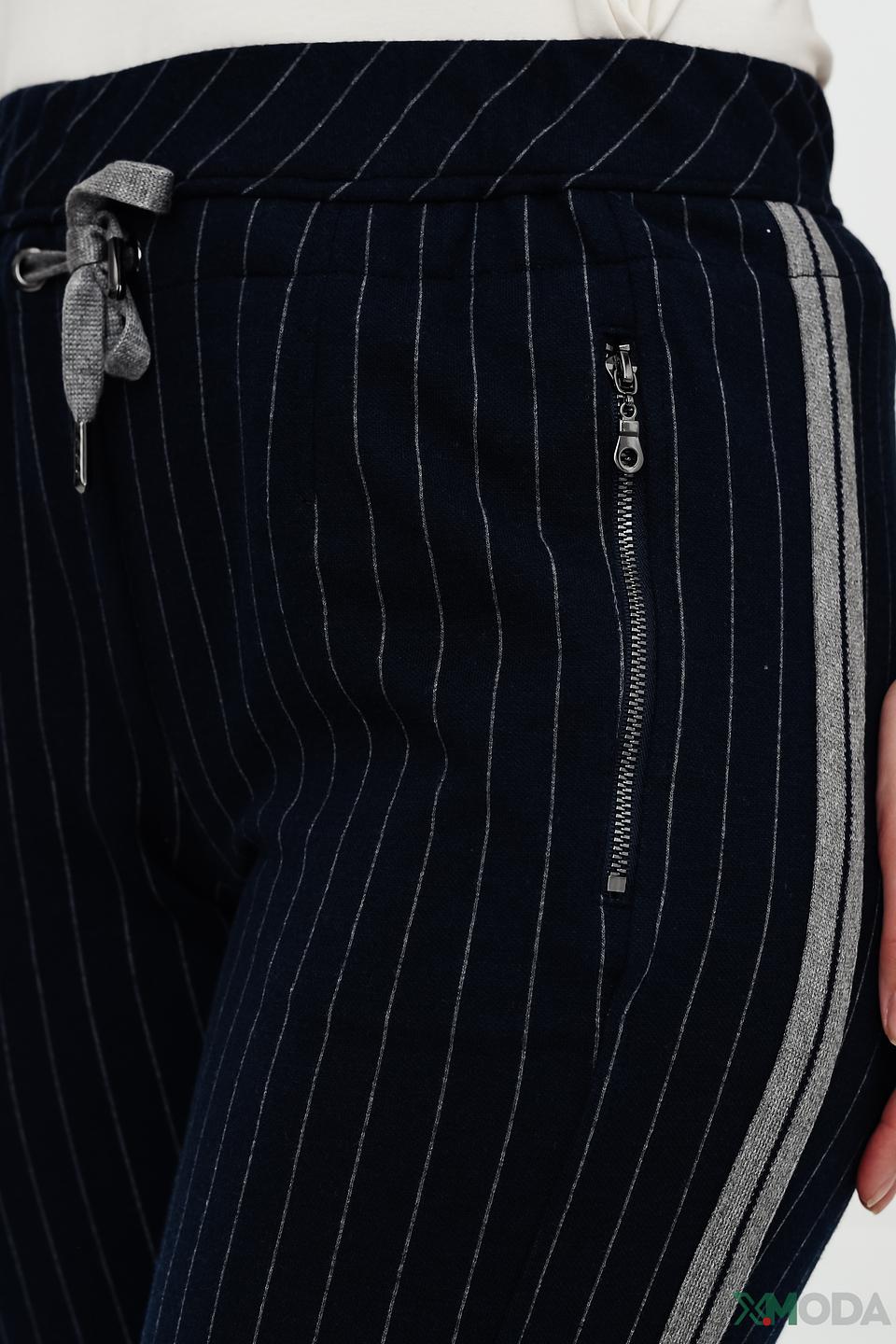 Брюки трикотажные Lecomte в полоску
