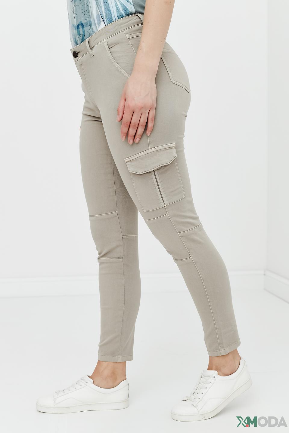 Брюки карго Lecomte бежевые