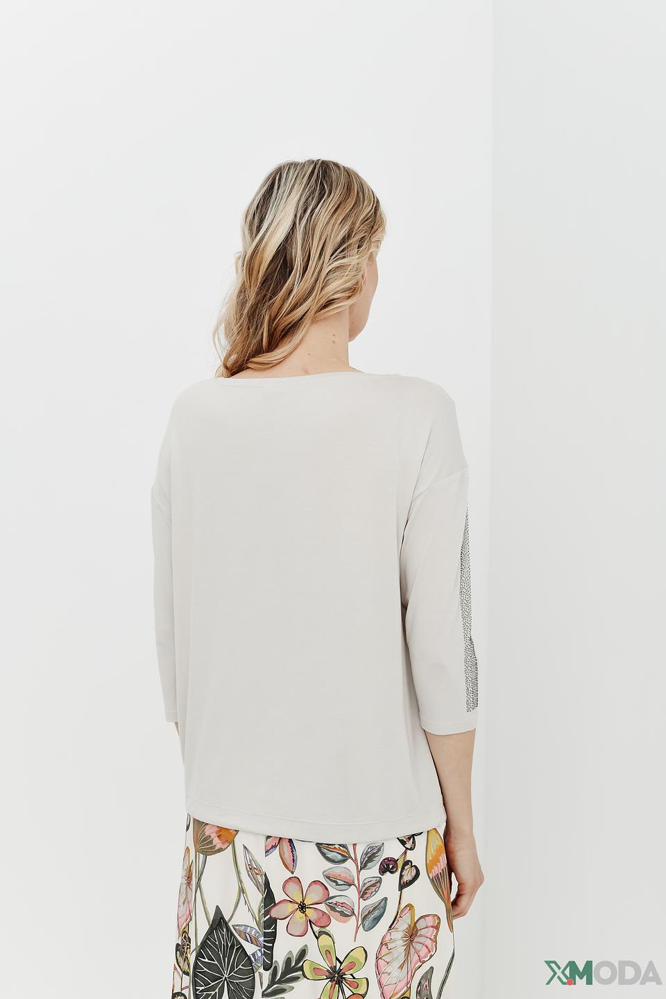 Блуза Betty Barclay с пайетками бежевая