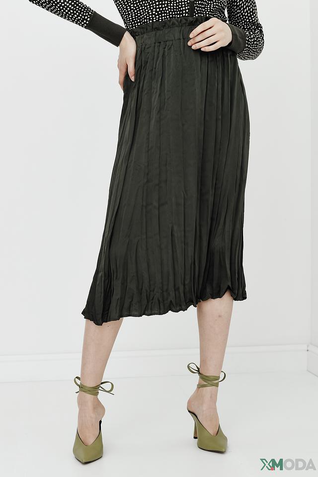 Юбка Betty Barclay плиссированная хаки