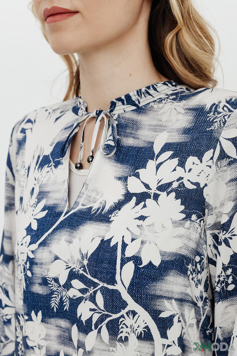 Платье Lecomte с цветочным принтом