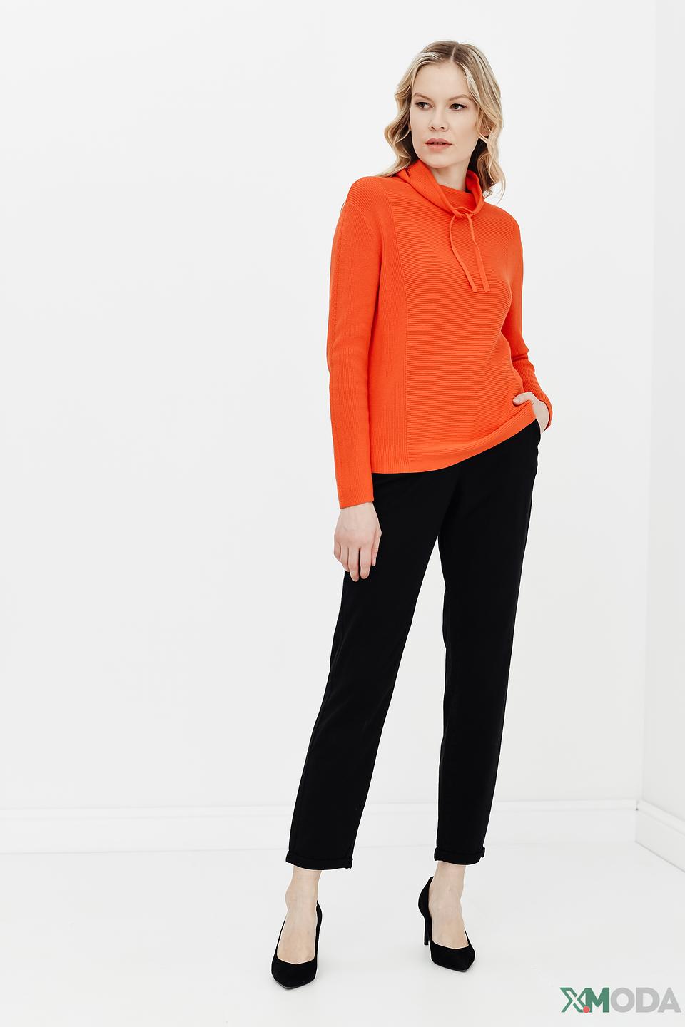 Пуловер Gerry Weber оранжевый с завязками