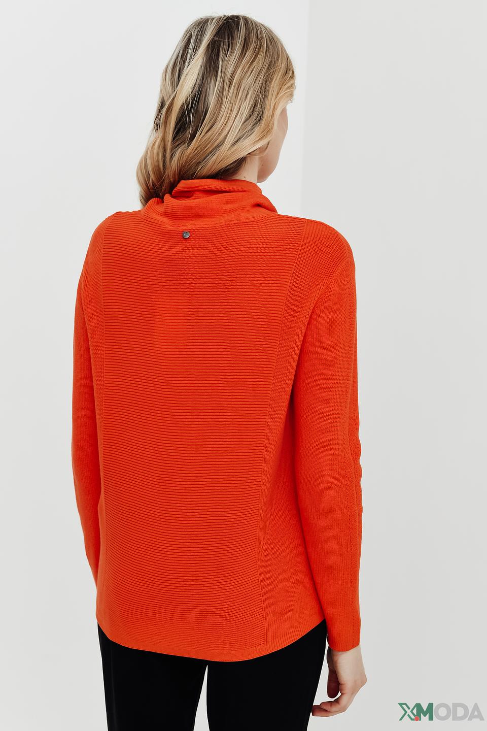 Пуловер Gerry Weber оранжевый с завязками