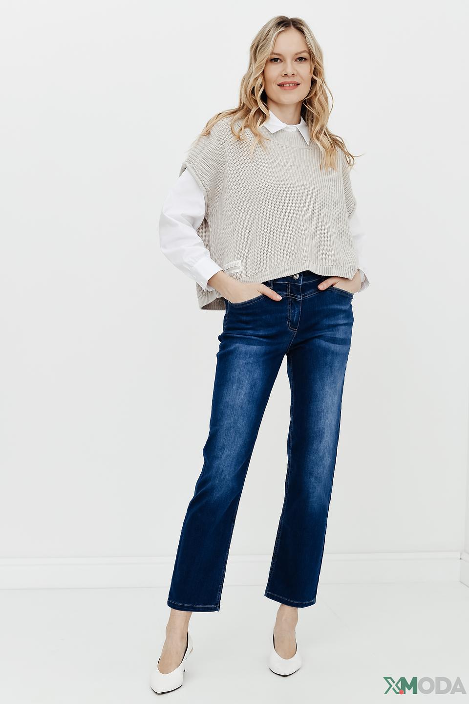 Джинсы Olsen с завышенной талией