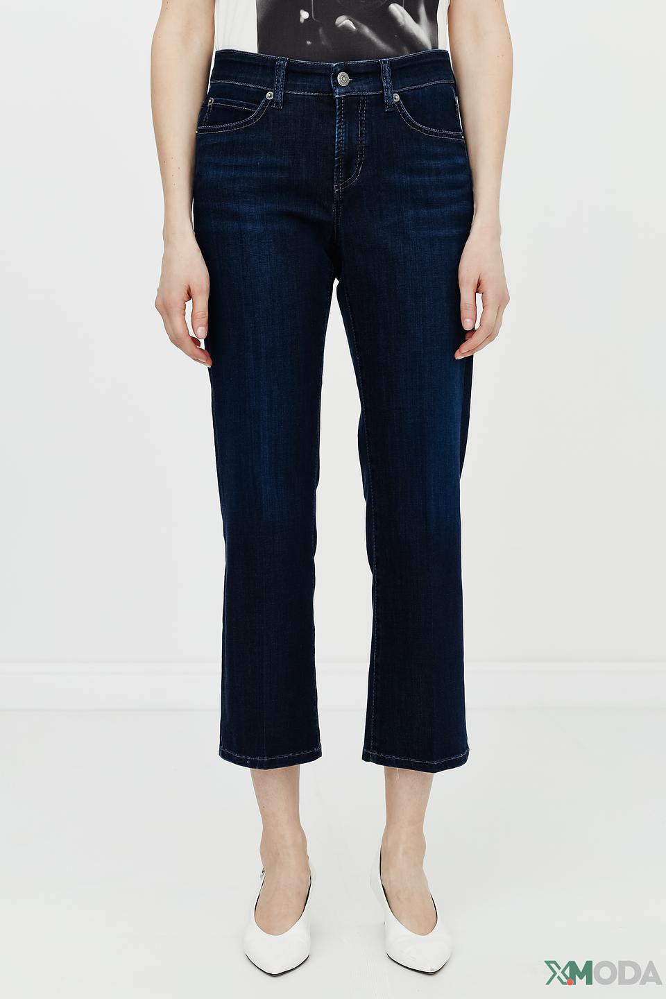 Джинсы Cambio прямые тёмно-синие