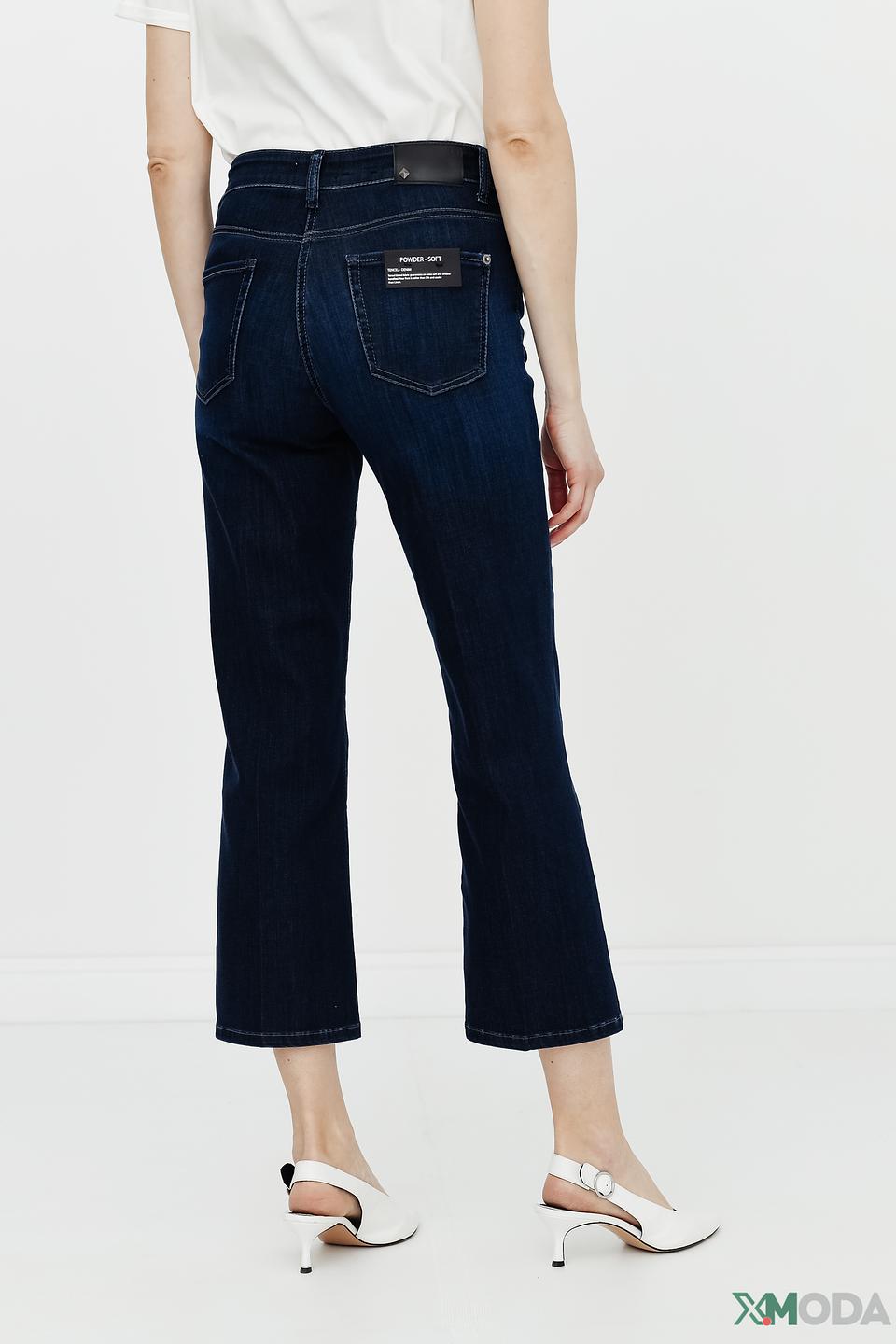 Джинсы Cambio прямые тёмно-синие