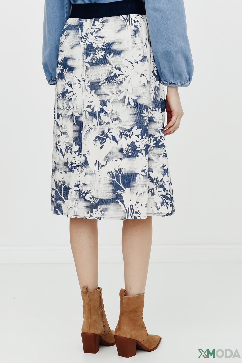 Юбка Lecomte с цветочным принтом