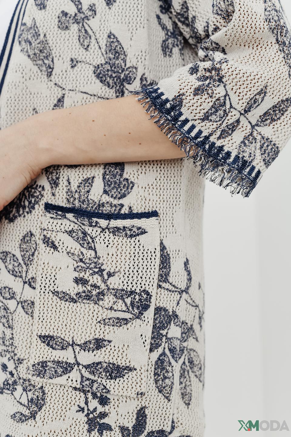 Жакет Lecomte с цветочным принтом