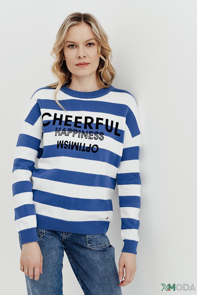 Пуловер Betty and Co в полоску