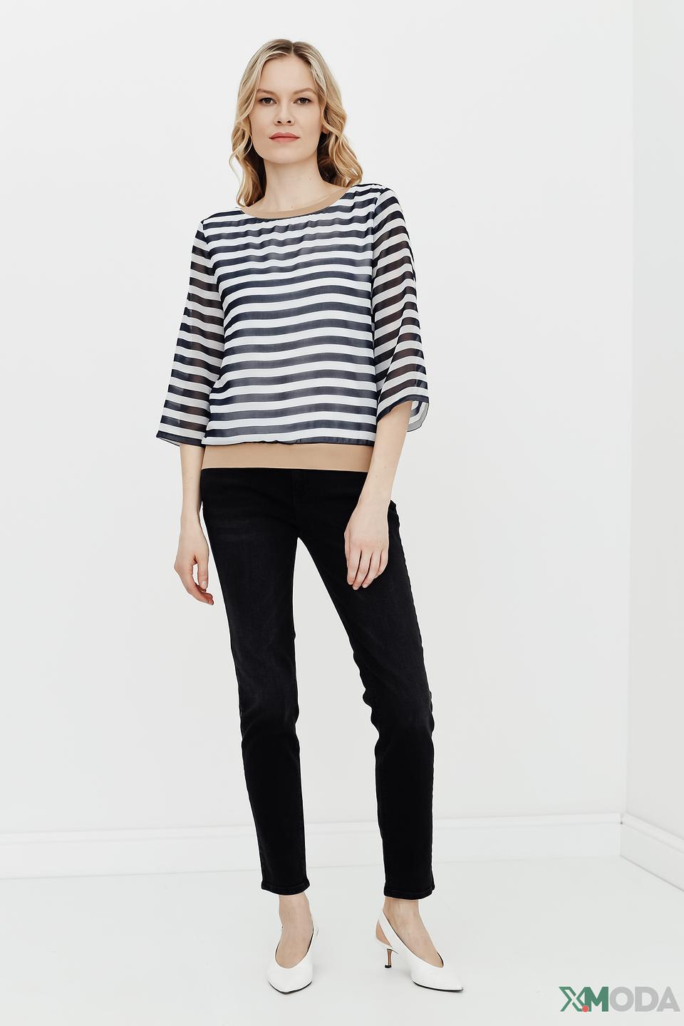 Джинсы Betty and Co черные Slim Fit